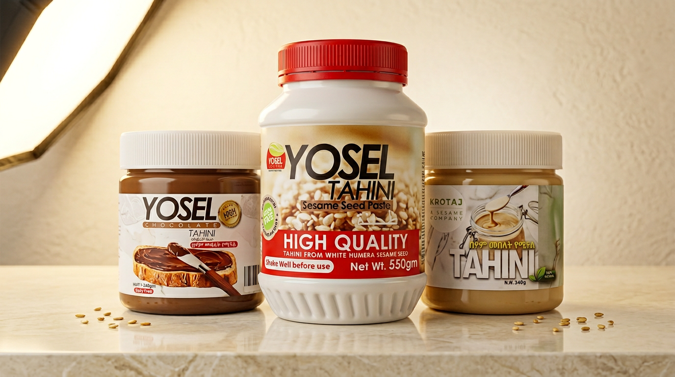 KROTAJ tahini in PET containers